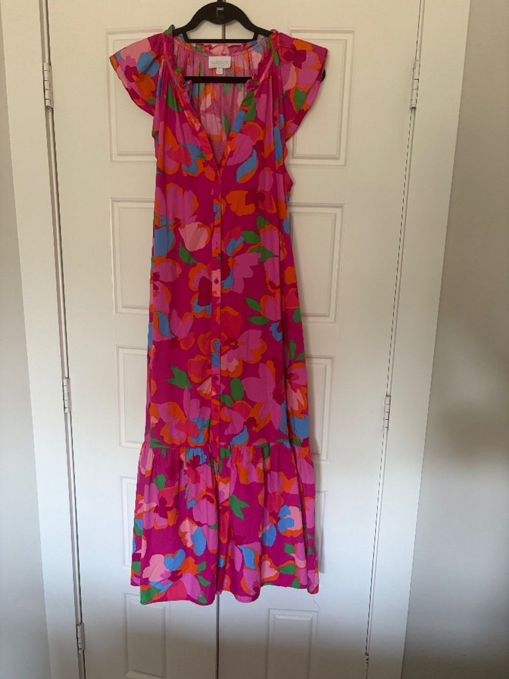 Colorful Floral Maxi Dress